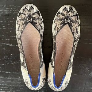 Rothy's Moonstone Almond Toe Flats Women’s 9.5